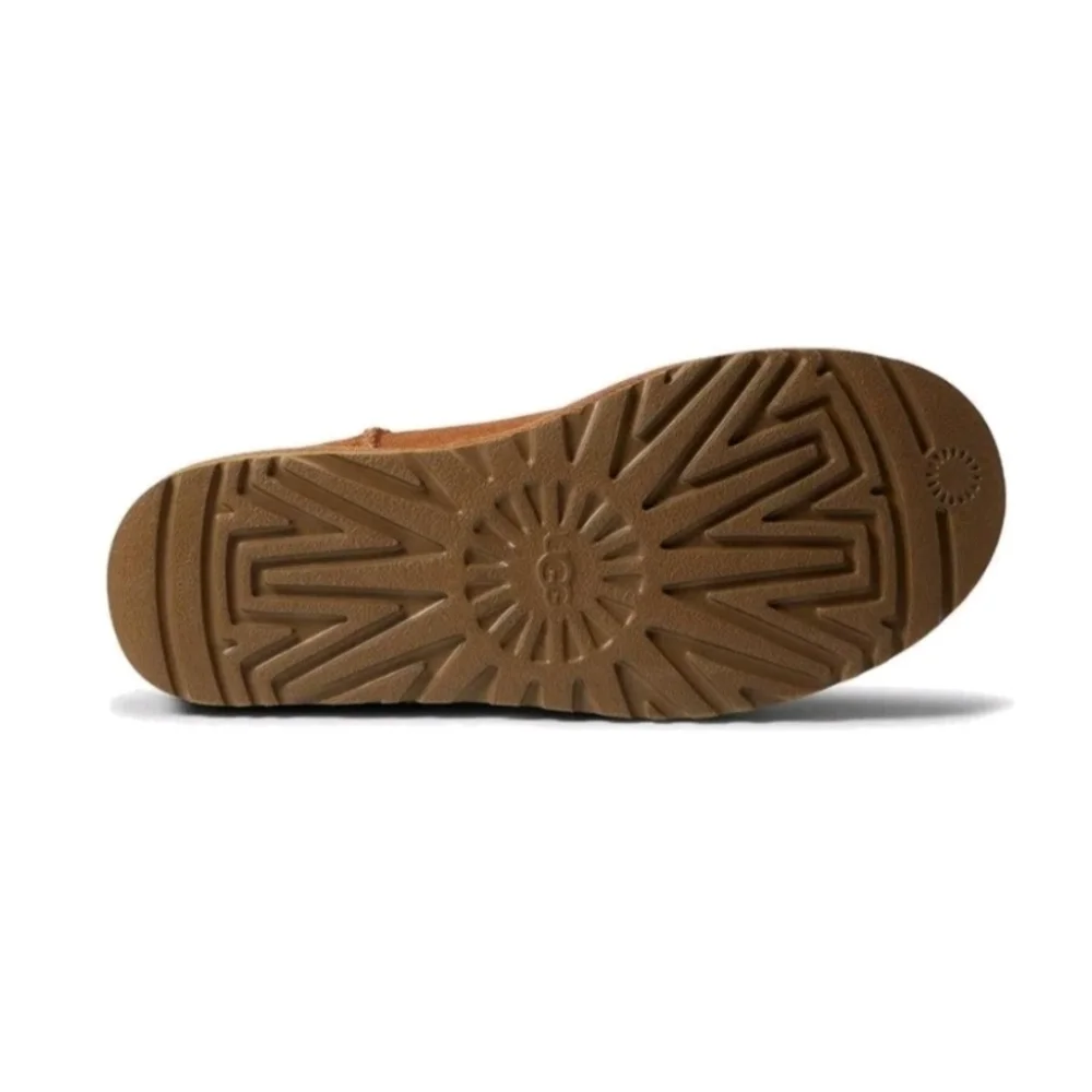 New UGG Women's Classic Short II Chestnut Twinface Sheepskin comfortable Boot